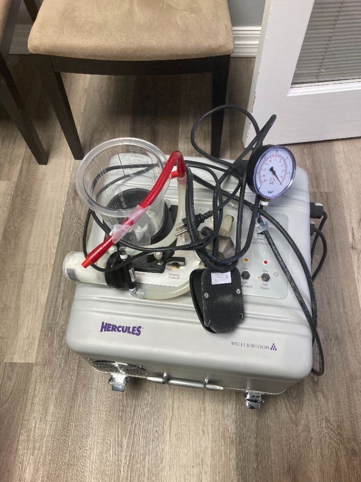 Hercules Liposuction Aspirator Unit by Wells Johnson