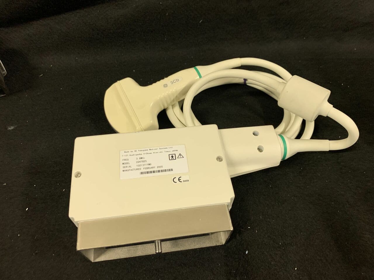 GE 3CB BioMed Certified Convex Ultrasound Probe