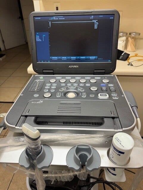 Alpinion E-Cube i7 Portable Ultrasound System for Vascular & Small Parts