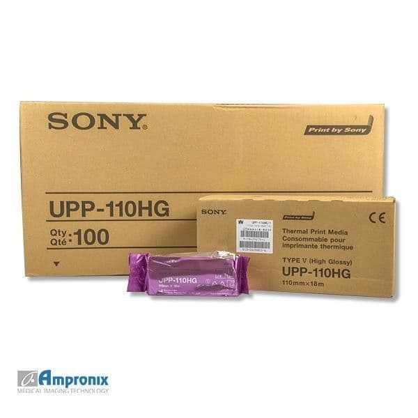 High Glossy Thermal Printer Paper from Sony — UPP-110HG