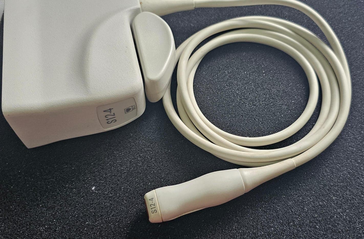 Philips S12-4 Cardiac Ultrasound Probe for HD11, HD15, iU22 and iE33 Systems – Large Connector Sector Array Transducer