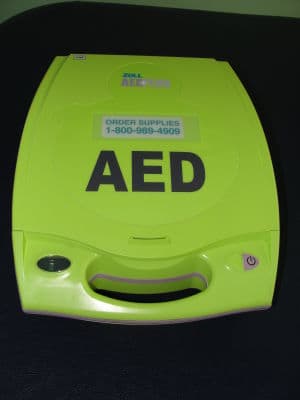 Emergency Response Automated External Defibrillator — Zoll AED Plus
