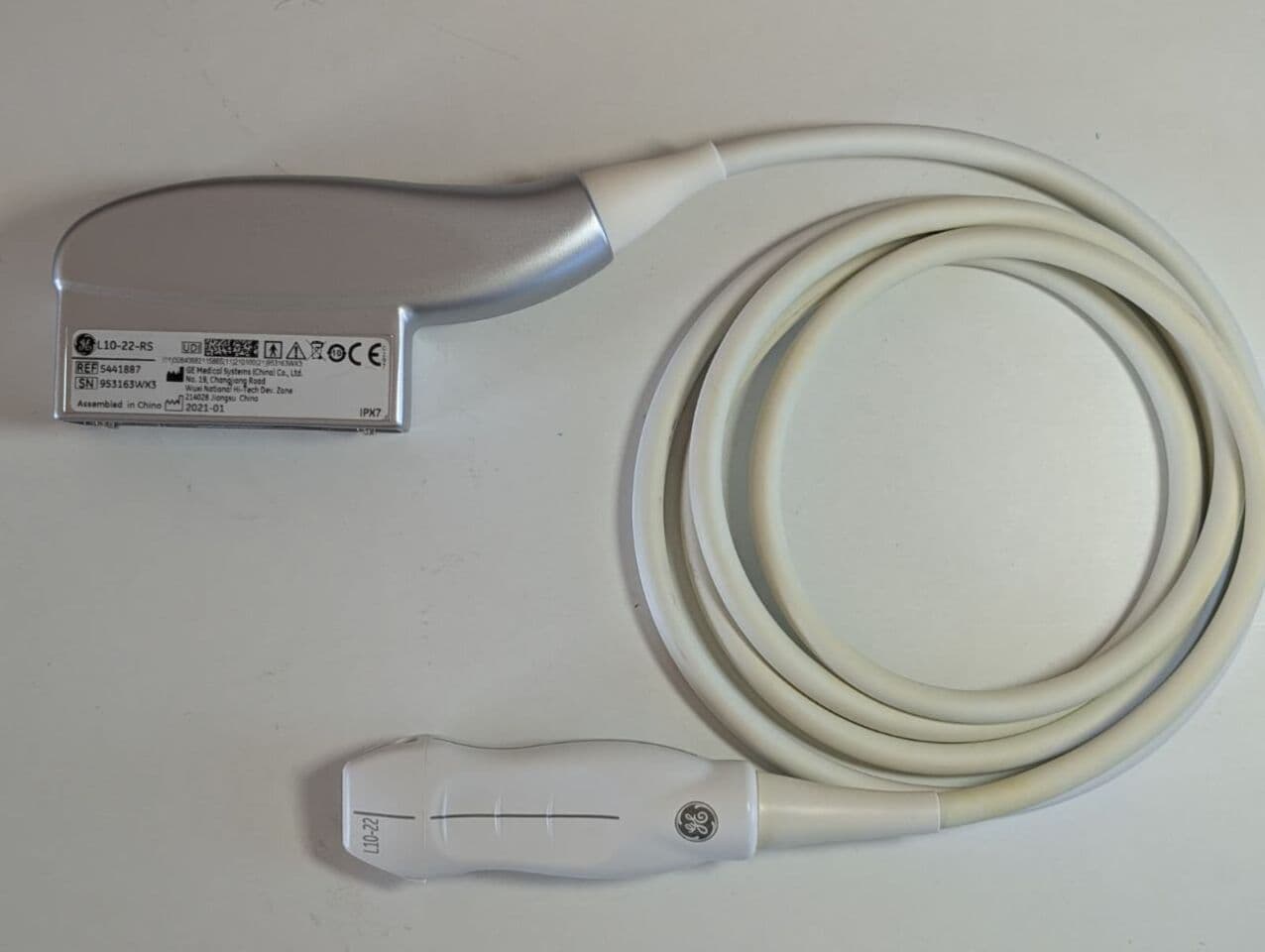 GE L10-22-RS Linear Array Ultrasound Transducer