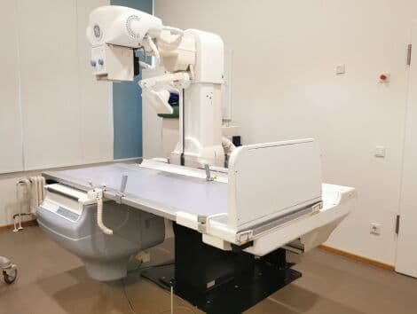 GE Precision RX Rad/Fluoro Room for Parts and Export