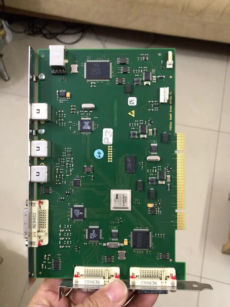 E Voluson E8 RTV2B Board Video Interface Board Tested Working Ultrasound Spare Part