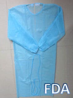 Unbranded Surgical Gown for Clinical Use