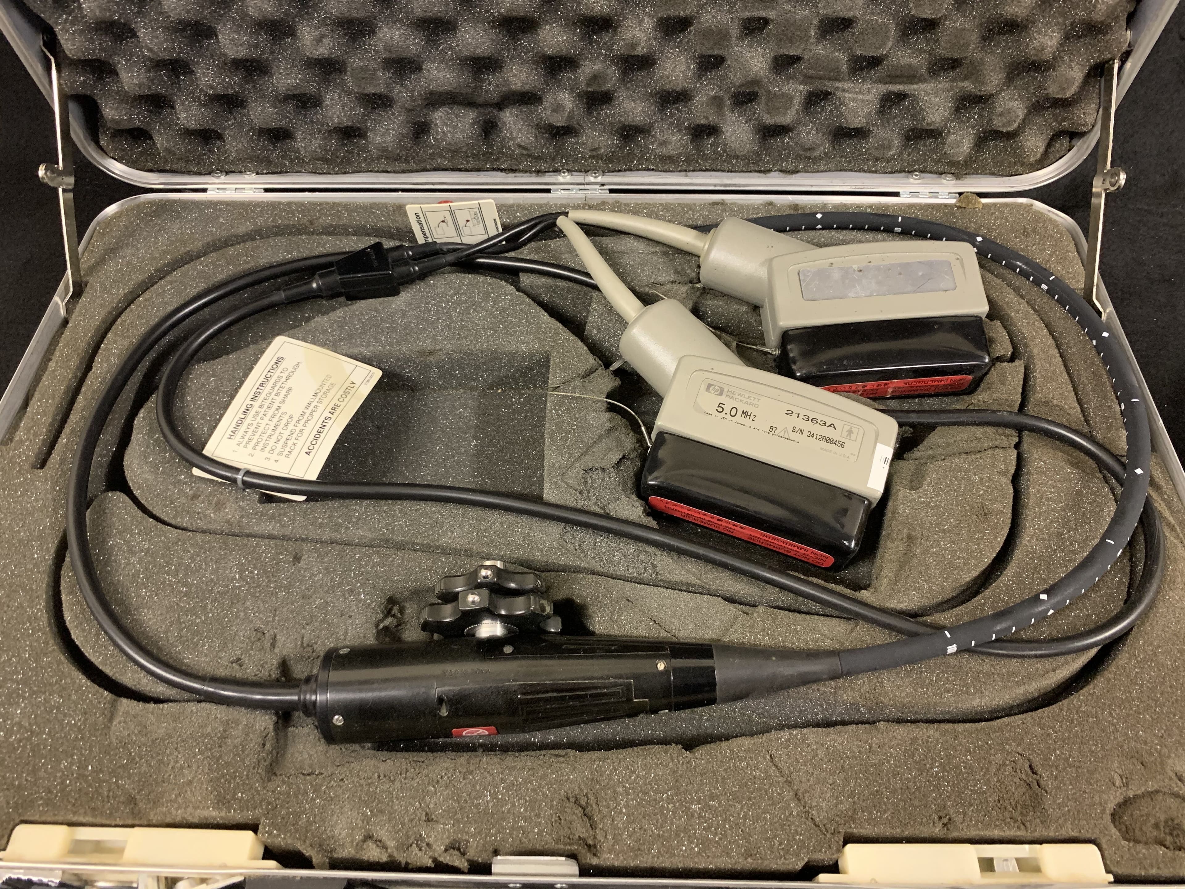 Hewlett Packard 21363A TEE Transesophageal Ultrasound Transducer