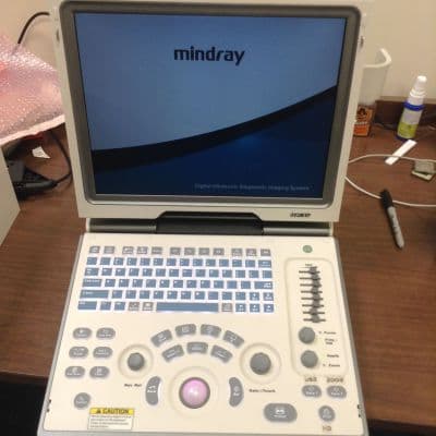 Portable Mindray DP-50 Black and White Ultrasound System