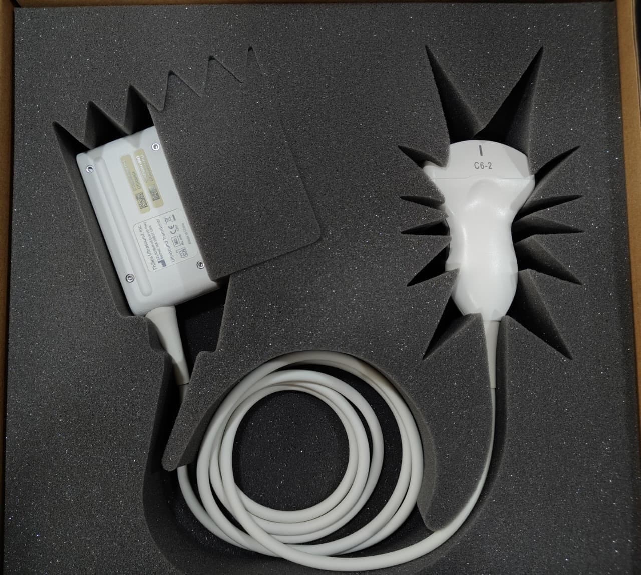 Philips C6-2 Broadband Curved Array Ultrasound Probe for Affiniti and EPIQ Systems – Abdominal and OB/GYN Convex Transducer