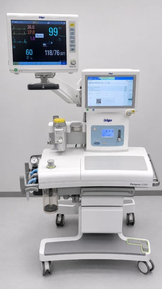 For Sale DRAEGER Perseus A500 Anesthesia Machine