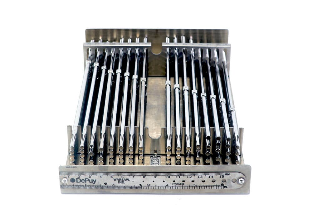 DePuy 3/16 Knowles Hip Pin Set for Orthopedic Surgery