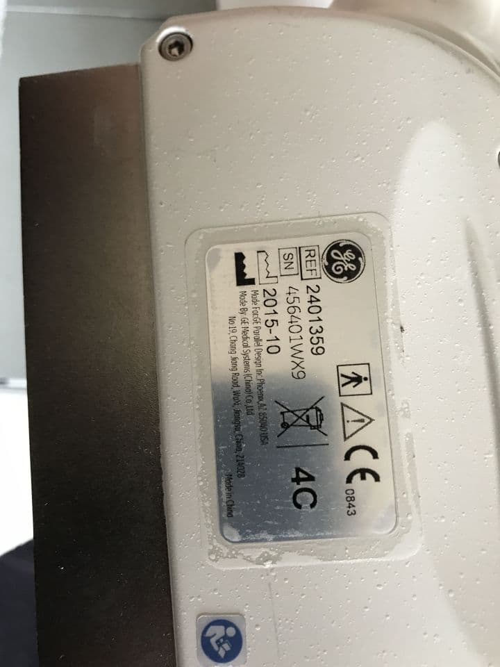 GE 4C Convex Ultrasound Transducer