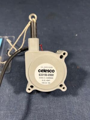 GE Celesco Spring Loaded Cable 633150-0500 for Senographe DS Mammo Unit