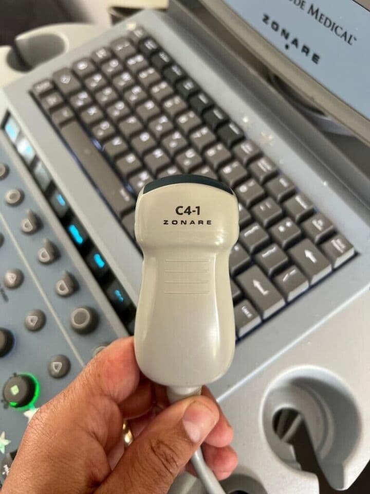 ZONARE C4-1 Curved Array Ultrasound Transducer