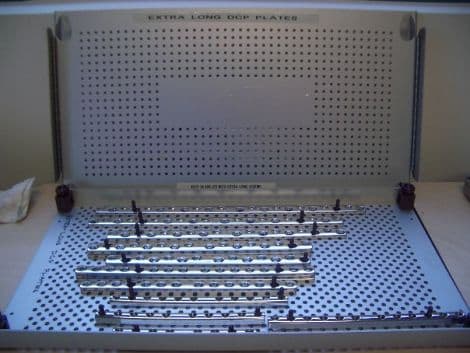 Synthes Extra Long Dynamic Compression Plates (DCP) for Orthopedic Surgery