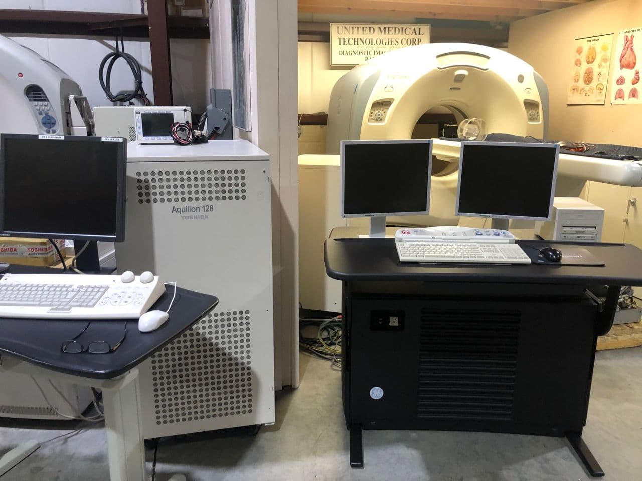 GE BrightSpeed 16-Slice CT Scanner with Xtreme Console