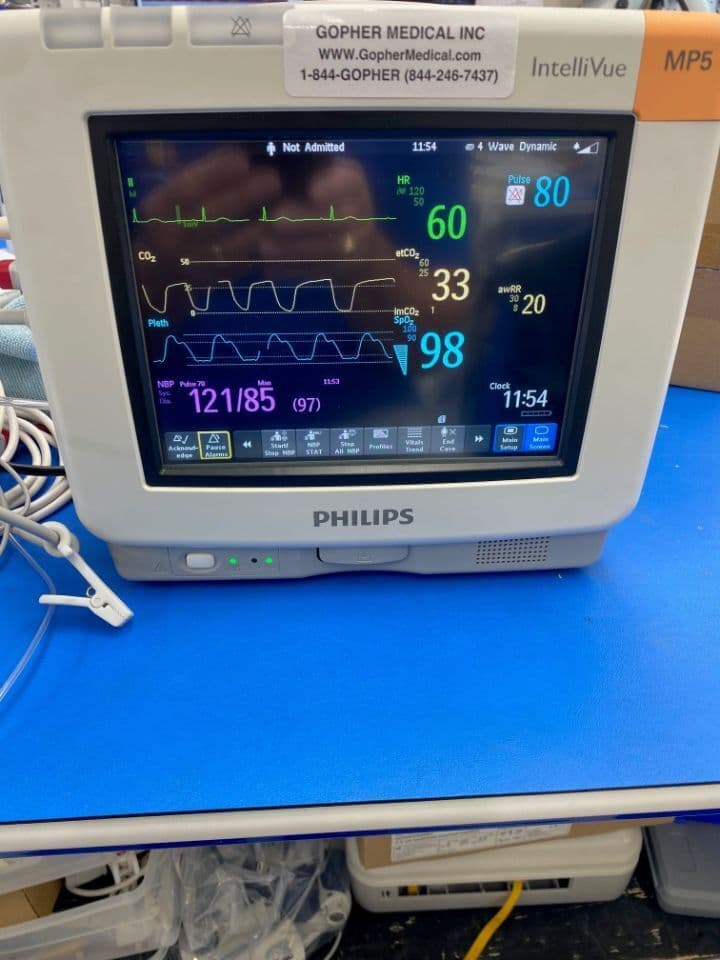For Sale PHILIPS MP5 Loaded CO2 Monitor