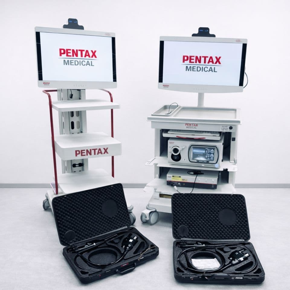 For Sale PENTAX EPK-i7010 YOM: 2020 with gastroscope & colonoscope Endoscopy Processor