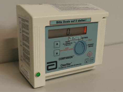 Companion Clear Star Enteral Feeding Pump by Abbott