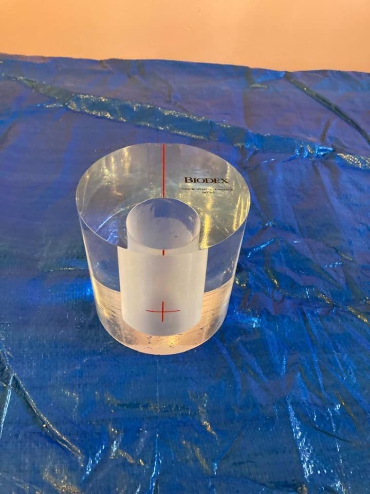 Biodex Thyroid Uptake Phantom for Hot Lab Quality Assurance