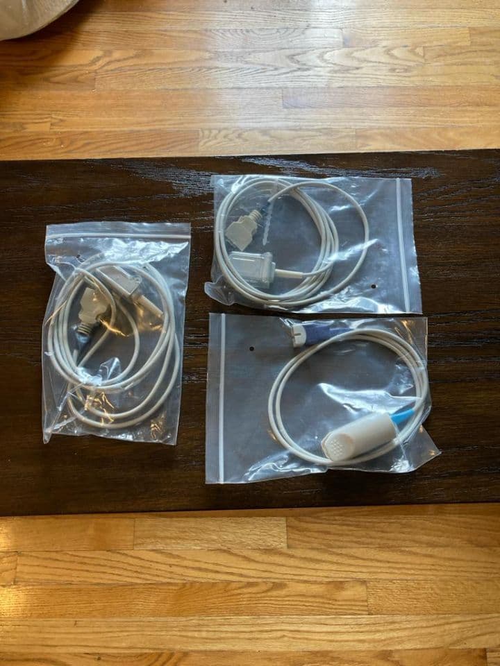 GE Dinamap Compatible Patient Monitor Accessory Kit with SpO2 Adapter & BP Cuff