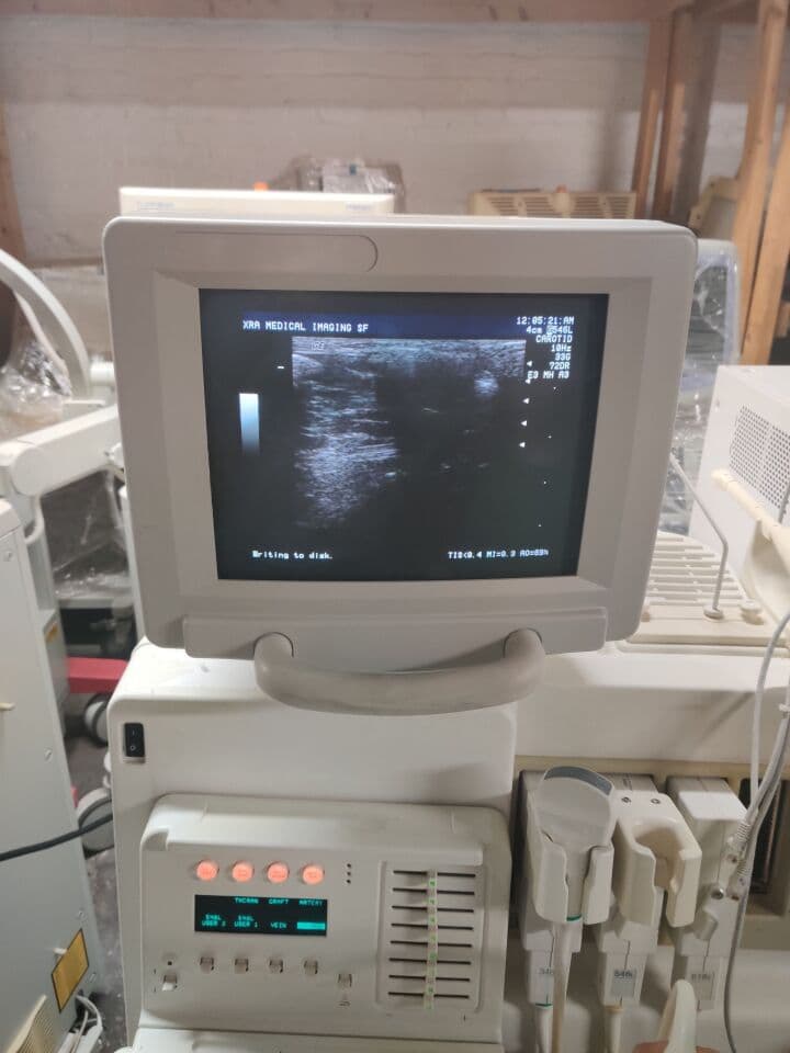 GE Logiq 700 Ultrasound System with Multiple Probes and Printer