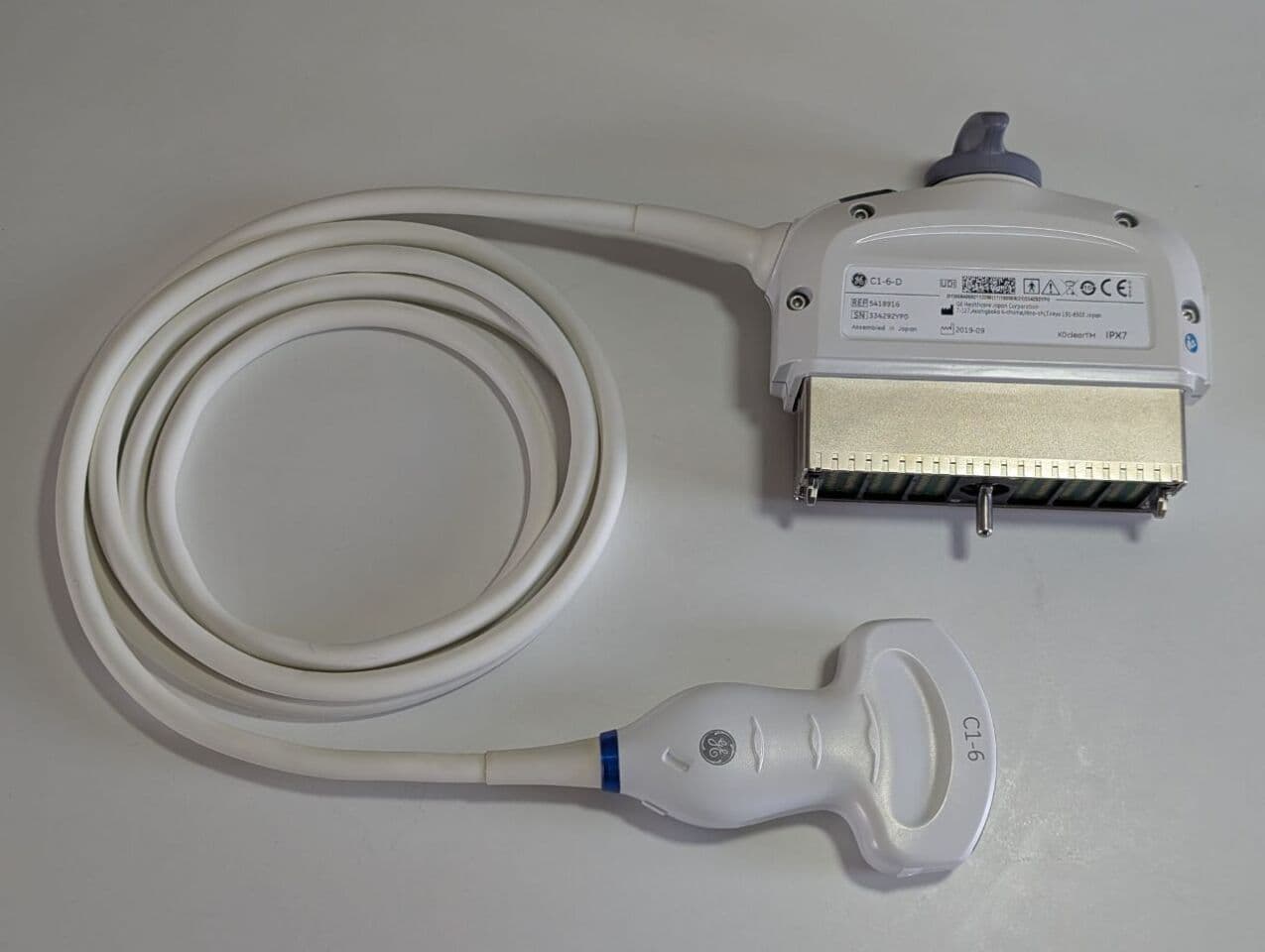 GE C1-5-D Convex Ultrasound Transducer