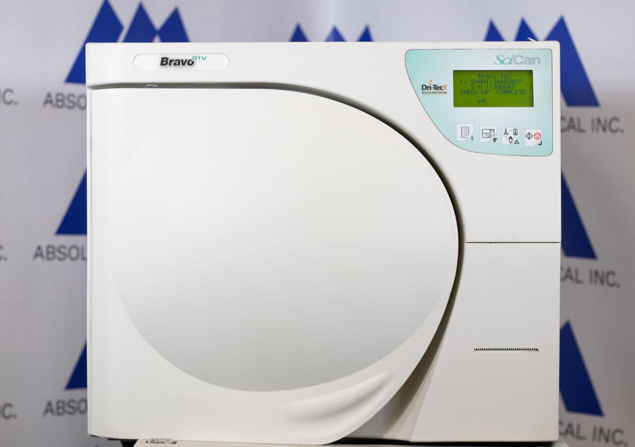 SciCan Bravo 21V Fractionated Vacuum Tabletop Autoclave