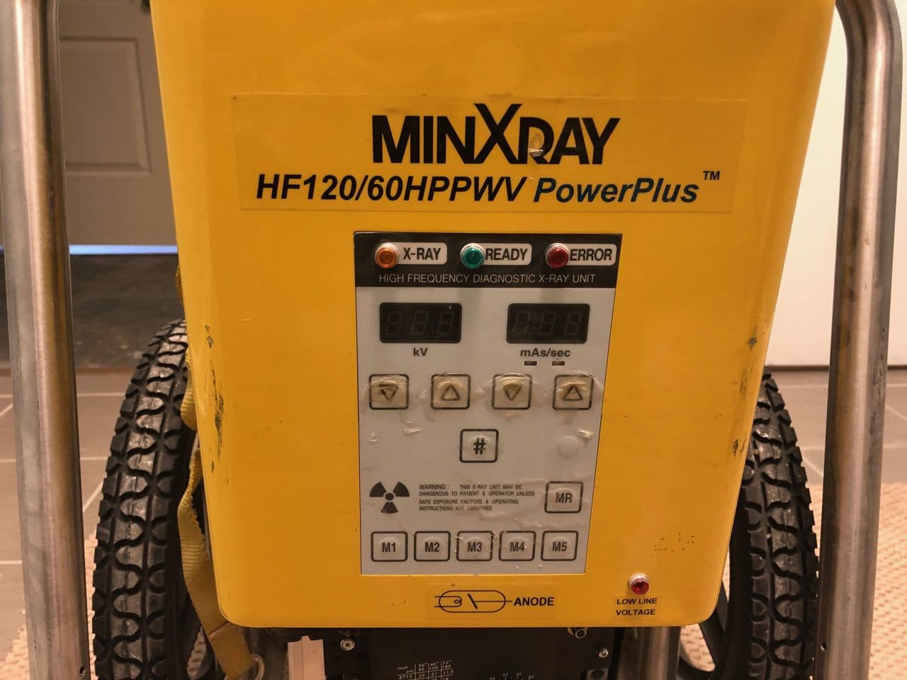 MinXray HF 120/60 HPPWV PowerPlus Portable X-Ray System
