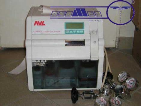 Blood Gas Analyzer — AVL Compact 2