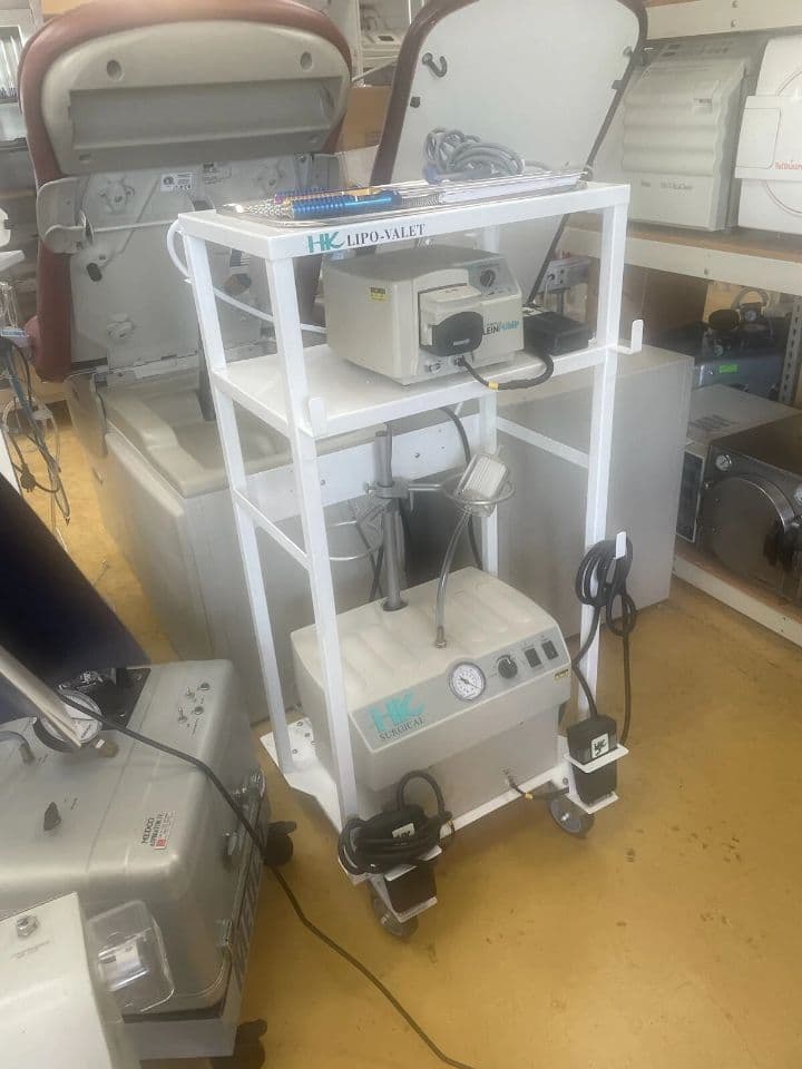HK Surgical LipoValet Tower with HK Aspirator Liposuction Unit