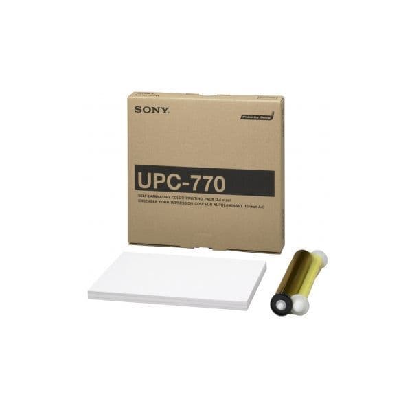 Sony UPC-770 Self-Laminating Color Printer Paper