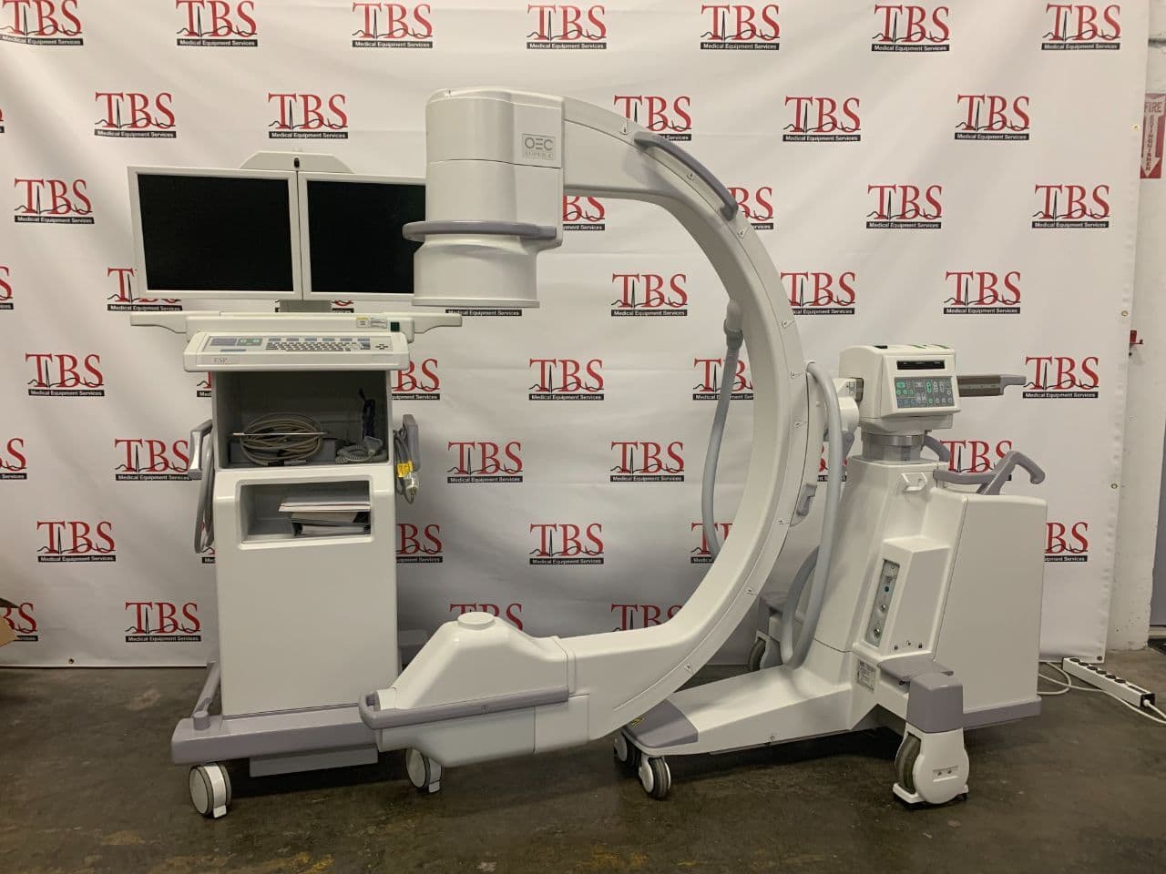 OEC 9800 Super C Mobile C-Arm with Neurovascular Software