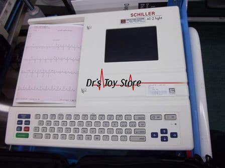Schiller AT-2 Light EKG with Rechargeable Battery