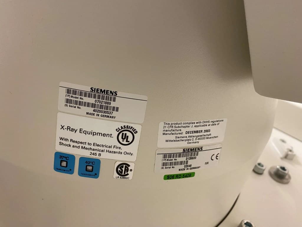 Siemens 3135600 X-Ray Image Intensifier for SIRESKOP SX and AXIOM LUMINOS TF Systems