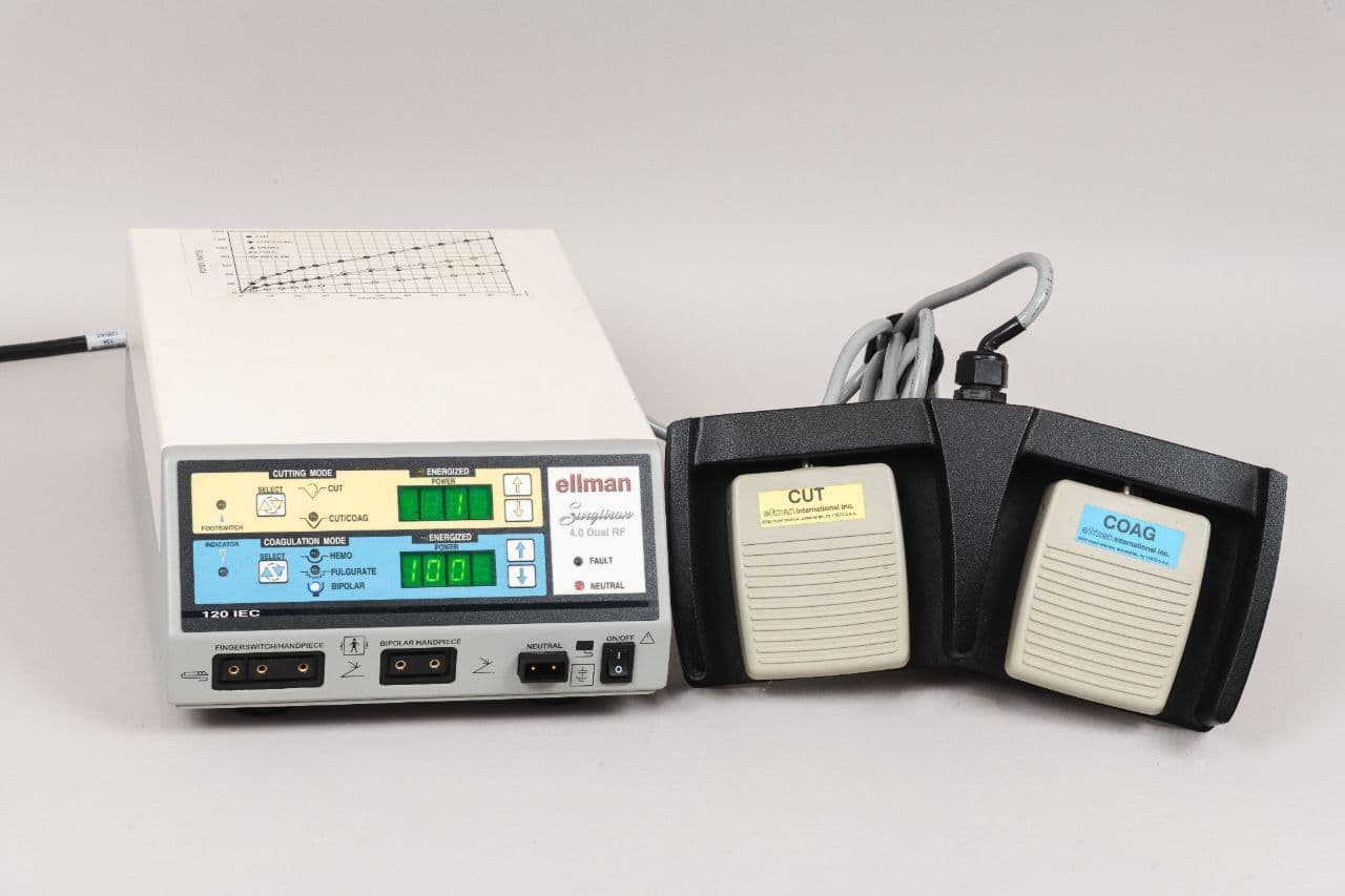 Ellman Surgitron 4.0 Dual RF 120 IEC Electrosurgical Unit (P/N 2480234)