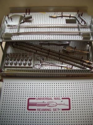 Orthopedic Intramedullary Nailing — Synthes Universal Reaming Set