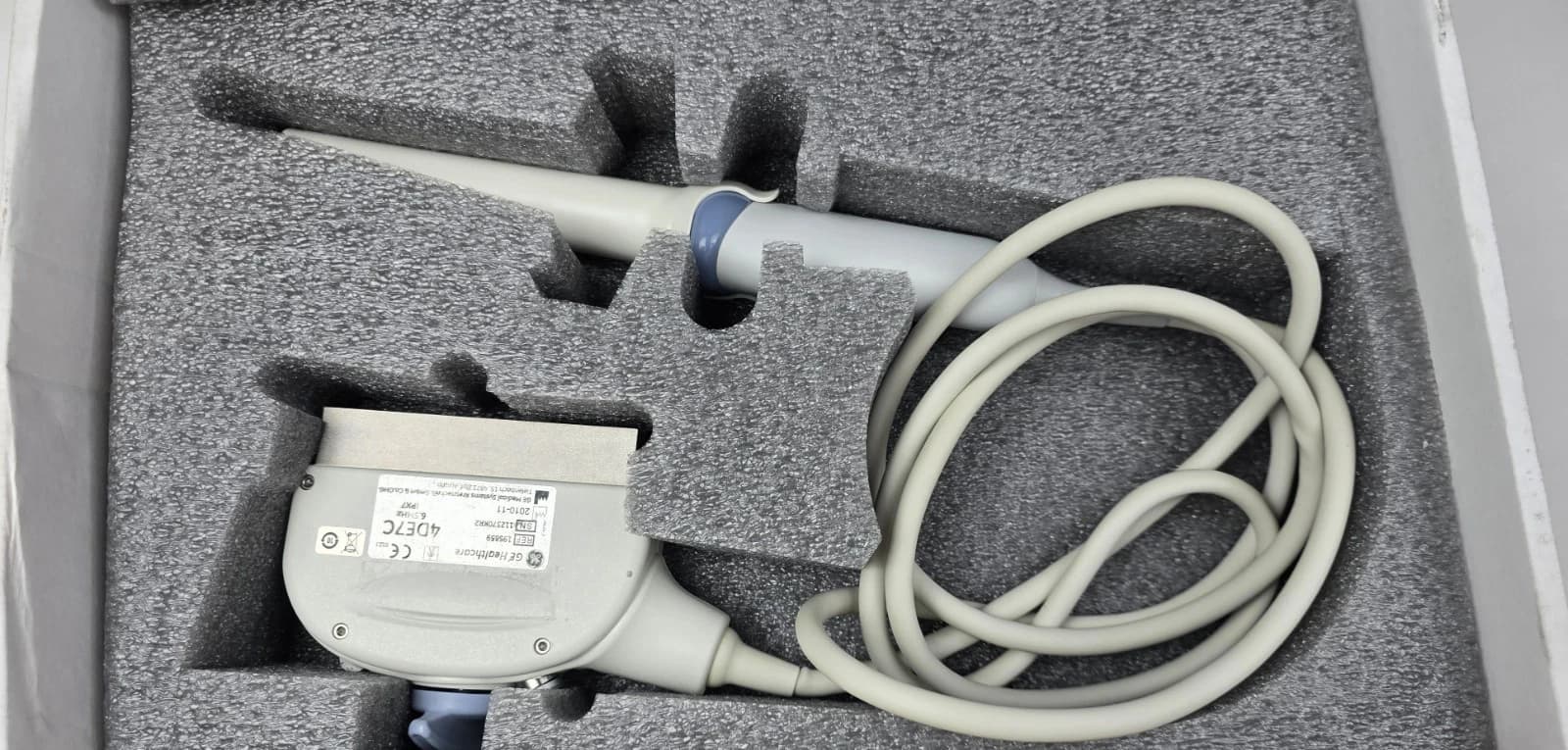 GE 4DE7C 4D Endocavitary Volume Ultrasound Probe for Voluson Systems – Real-Time 3D/4D OB/GYN, Fertility and Women's Health Imaging