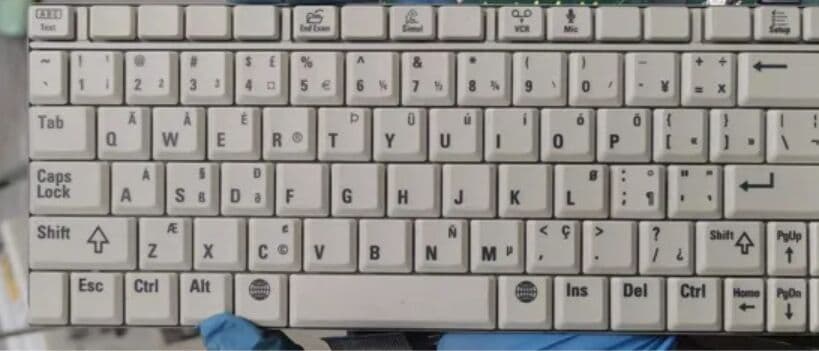 Philips HD7 Ultrasound Alphanumeric Keyboard