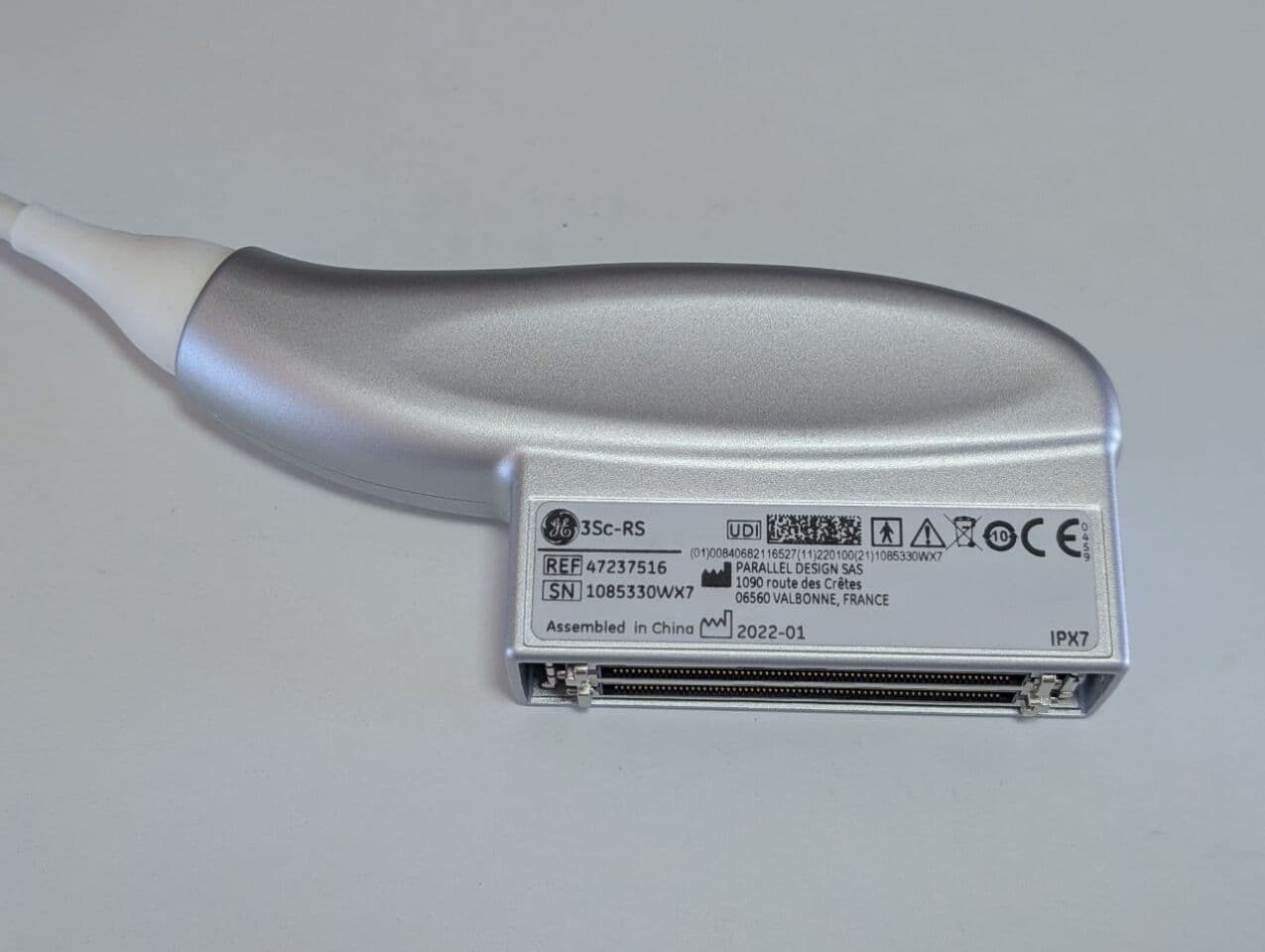 GE 3C-RS Convex Array Ultrasound Transducer