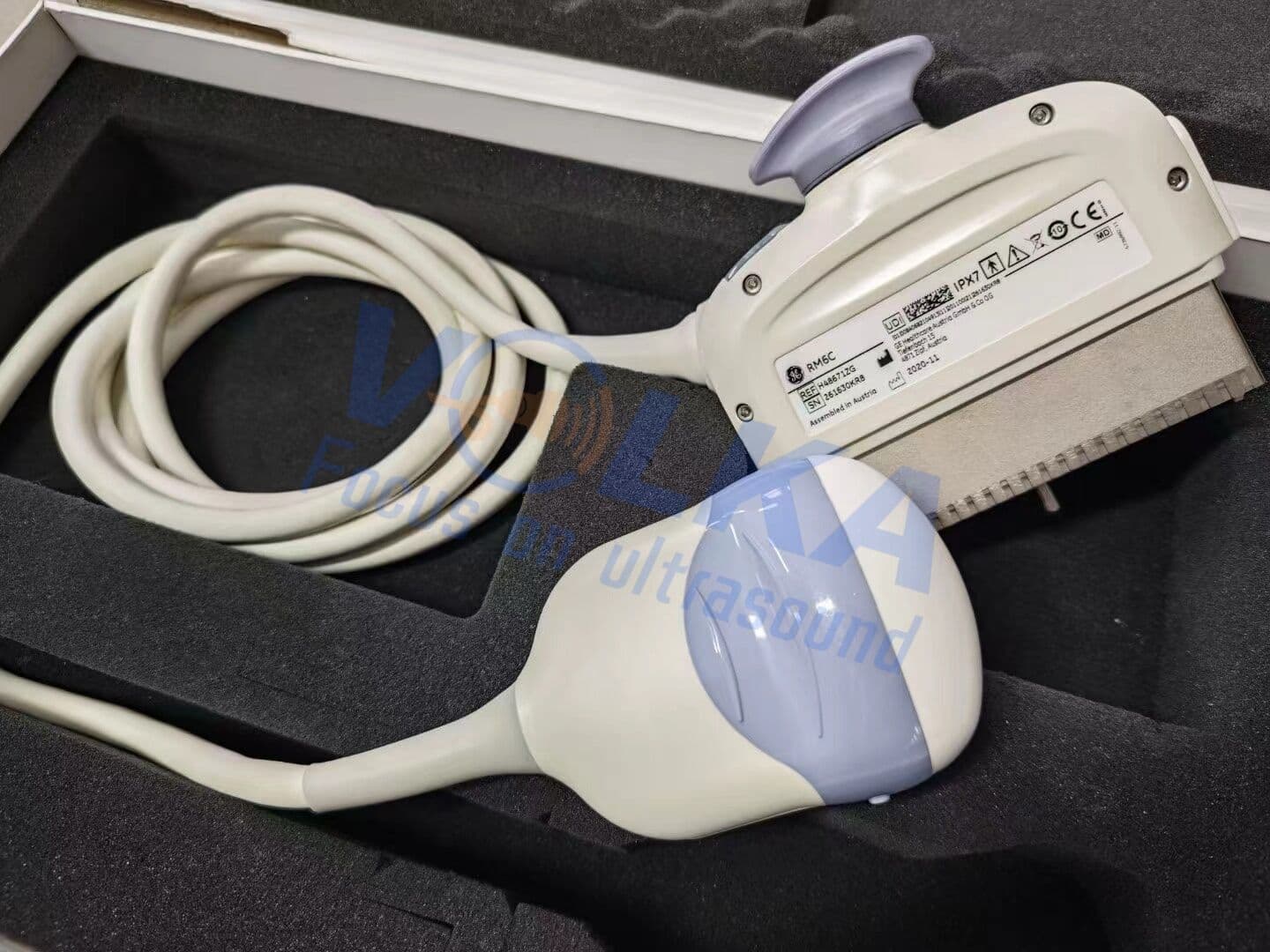 GE RM6C 3D/4D Convex Ultrasound Transducer