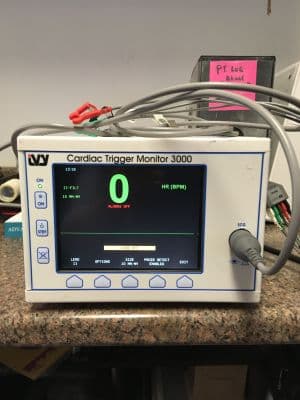 Cardiac Triggering Monitor for Gated Imaging — Ivy Model 3000