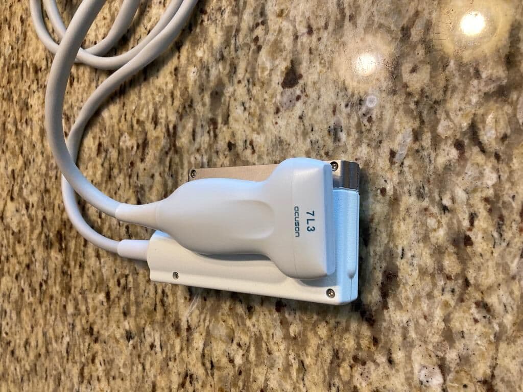 Acuson 7L3 Linear Array Ultrasound Transducer
