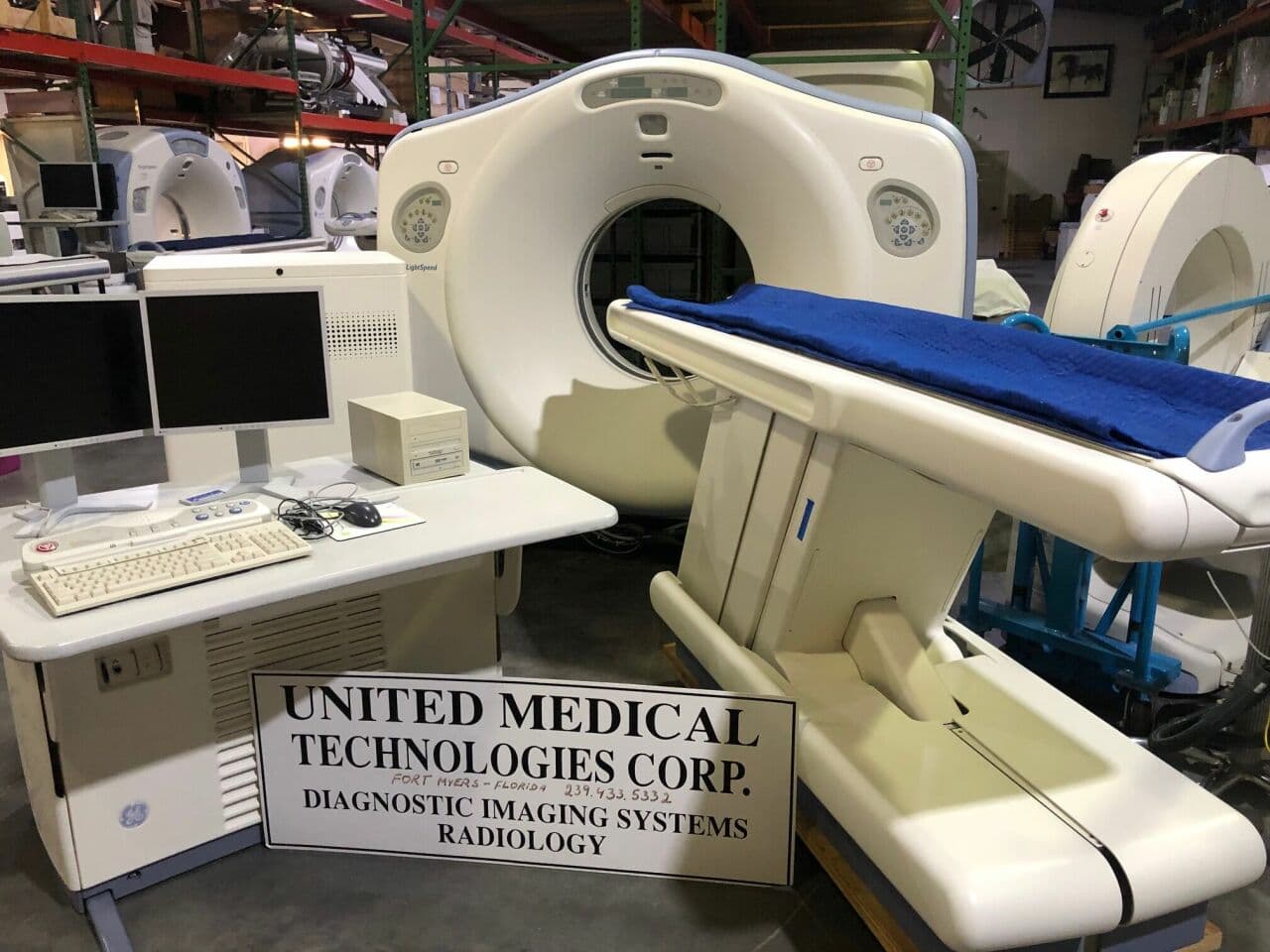 GE Lightspeed 16-Slice CT Scanner System
