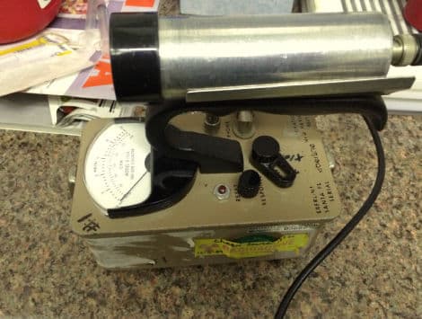 Eberline E-120 Radiation Survey Meter for Safety Monitoring