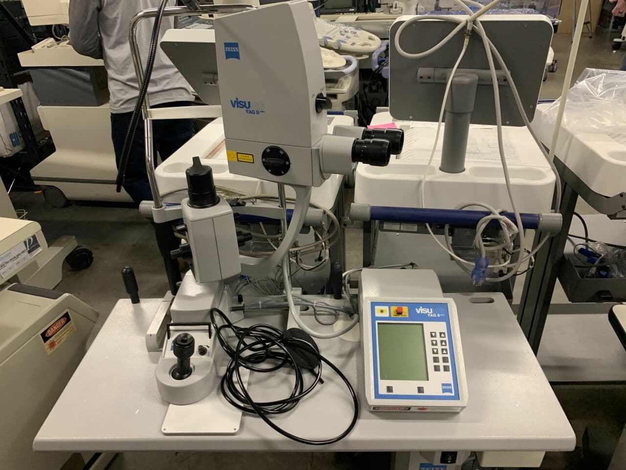 Zeiss Visuals YAG II Plus BioMed Certified Ophthalmic Laser