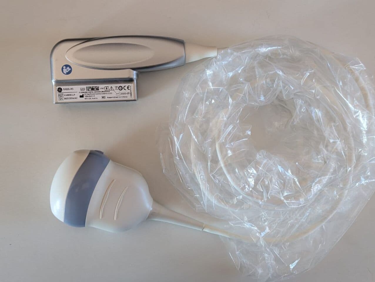 GE RAB6-RS 3D/4D Convex Ultrasound Transducer