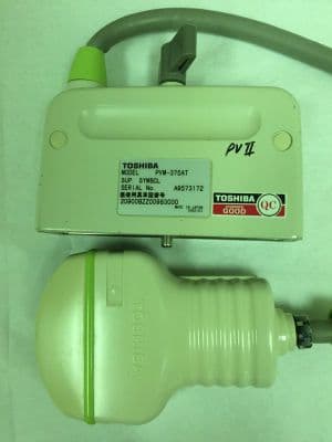 Toshiba Ultrasound Probes for Cardiac, Linear, and Abdominal Applications