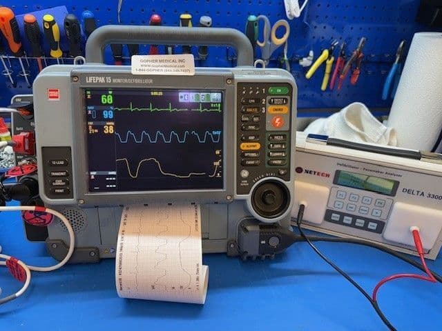 For Sale PHYSIO-CONTROL LIFEPAK 15 Monitor Defibrillator Defibrillator