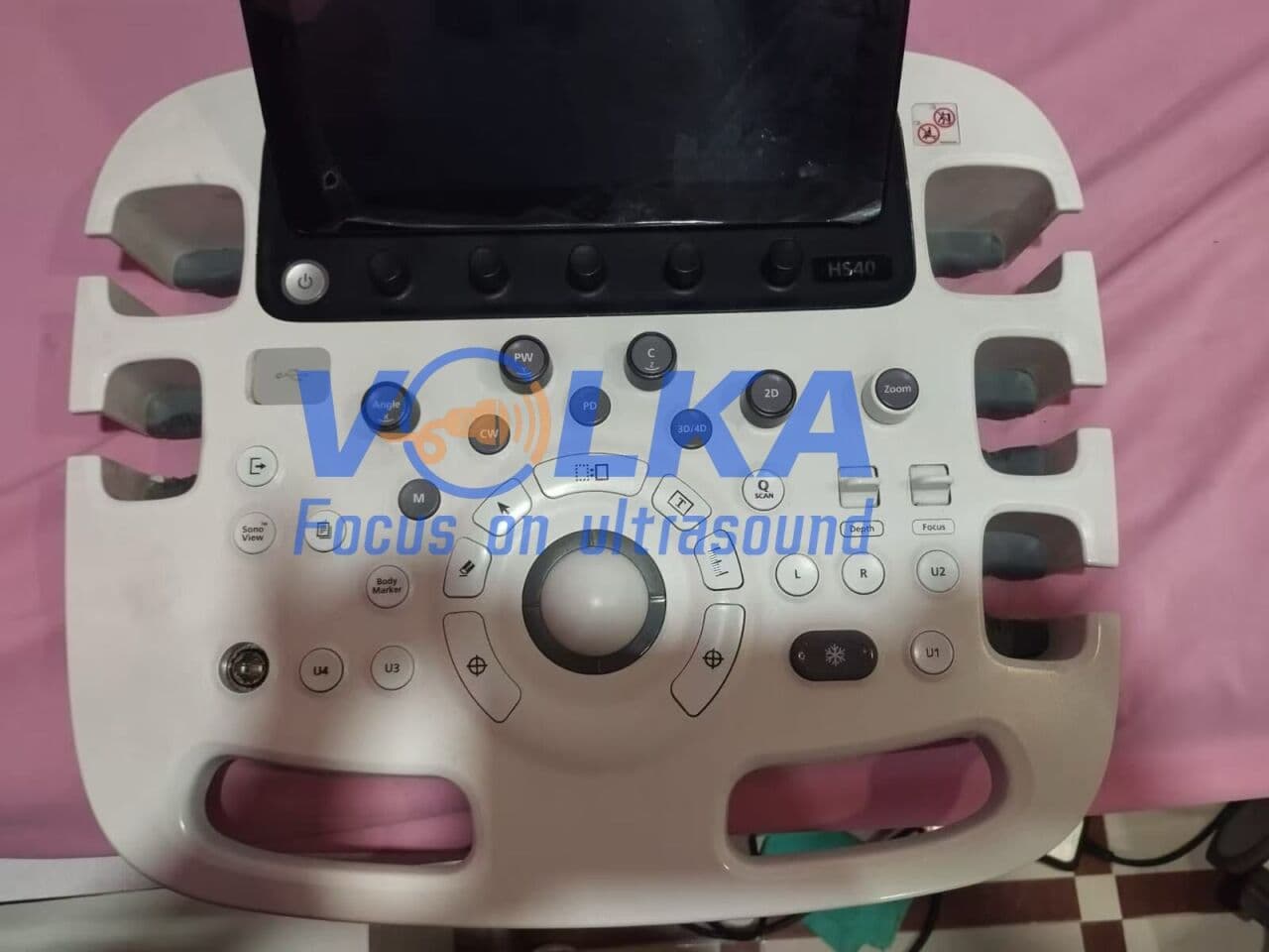 Samsung HS40 Ultrasound Control Panel